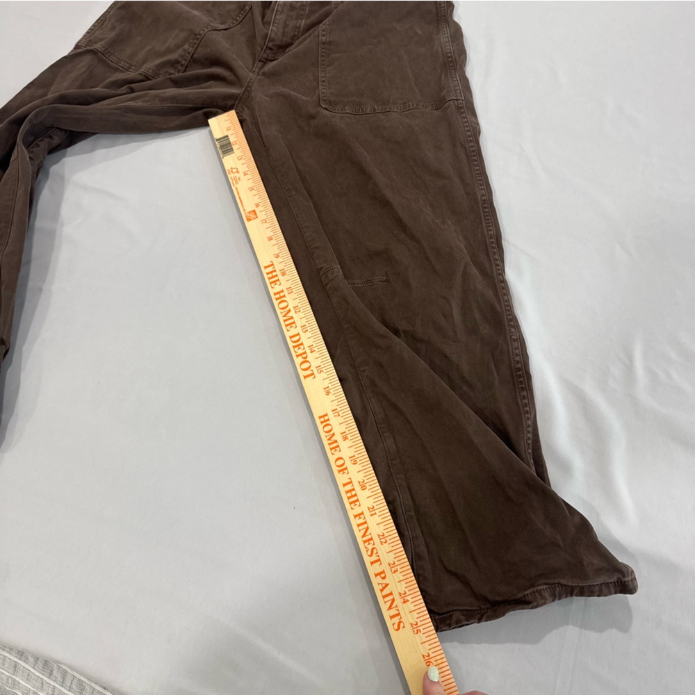 Madewell The Darted Barrel-Leg Utility Pant Size 31 - Picture 6 of 8